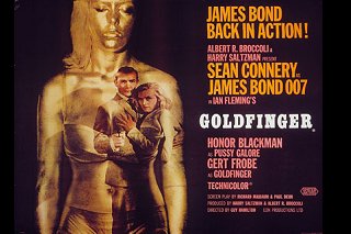 Poster James Bond Goldfinger