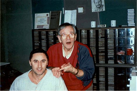 Alan Freeman with Harvey Staples