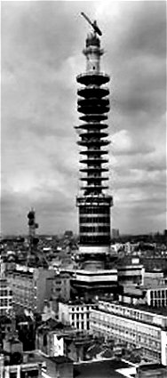 Post Office Tower Sixties City Buildings and Architecture