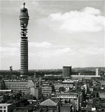 Post Office Tower Sixties City Buildings and Architecture