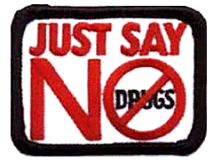 Say NO to drugs!