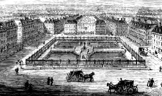 Soho Square, circa 1700