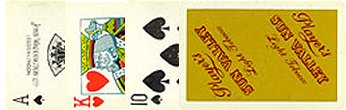 1960 John Waddington Ltd.  Player's Sun Valley Light Tobacco Playing Cards