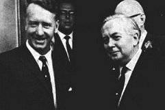 Ian Smith and Harold Wilson