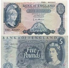 Five pound note