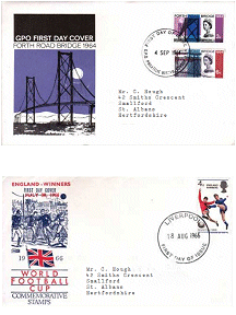 Postage Stamps and Sixties Mail Services UK - Sixties City