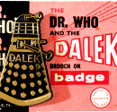 Dalek Badge 1964