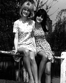 Judy and Sally Geeson