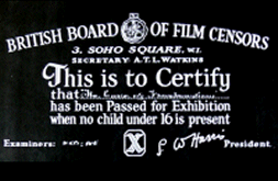 British film censorship