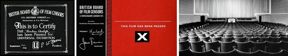 British Cinema Film Censorship