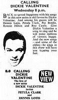 Calling Dickie Valentine