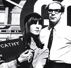Arnold Schwartzman and Cathy McGowan 1964