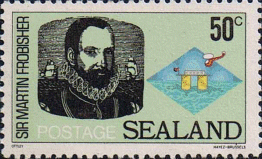 Sealand postage stamp