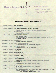 Pirate Radio Programmes