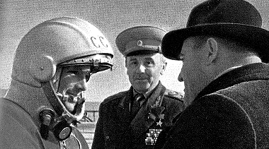 Korolyov and Gagarin