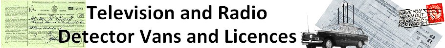 TV and Radio Detector Vans and Licences