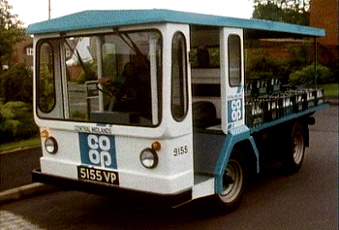 1960s Co-op local milk delivery float