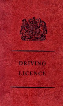 UK Driving Licence 1968