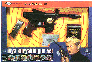 Man from U.N.C.L.E.  Illya Kuryakin gun