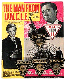 Man from U.N.C.L.E. badges