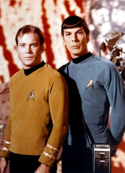 Captain Kirk and Mr. Spock